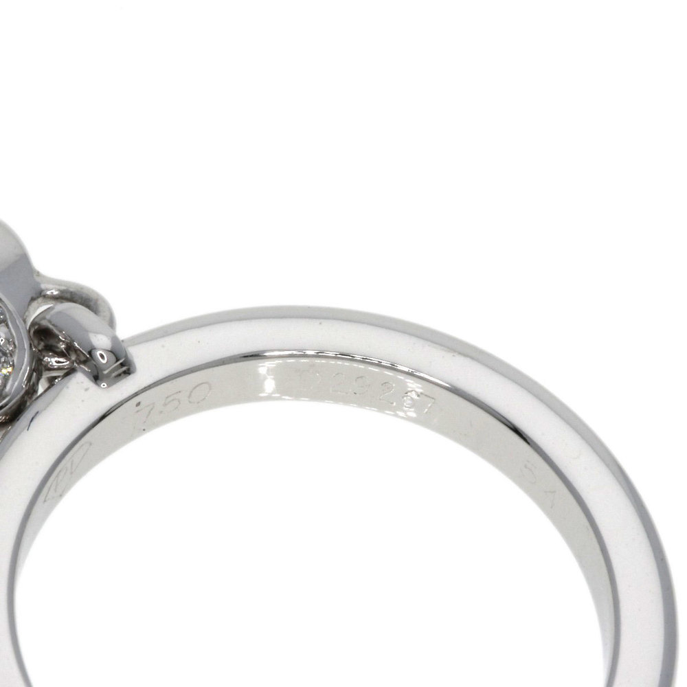 PIAGET Magic Garden Diamond Ring 18K White Gold US Size 6.75 #54 - Picture 6 of 10